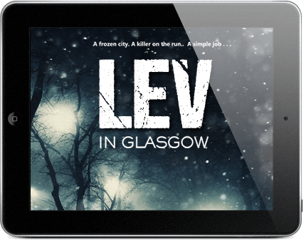 Lev in Glasgow playing on iPad